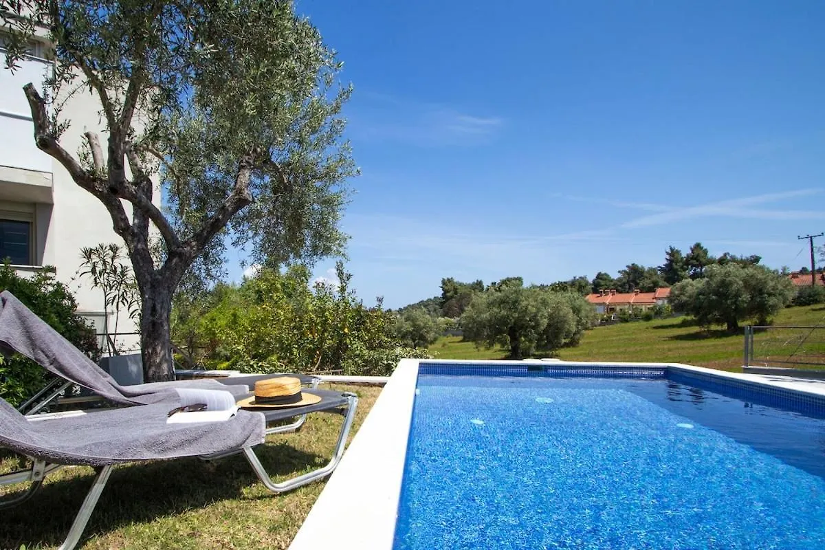 פאליאורי Md Pool Villa In Chroussos By Halkidiki Villas