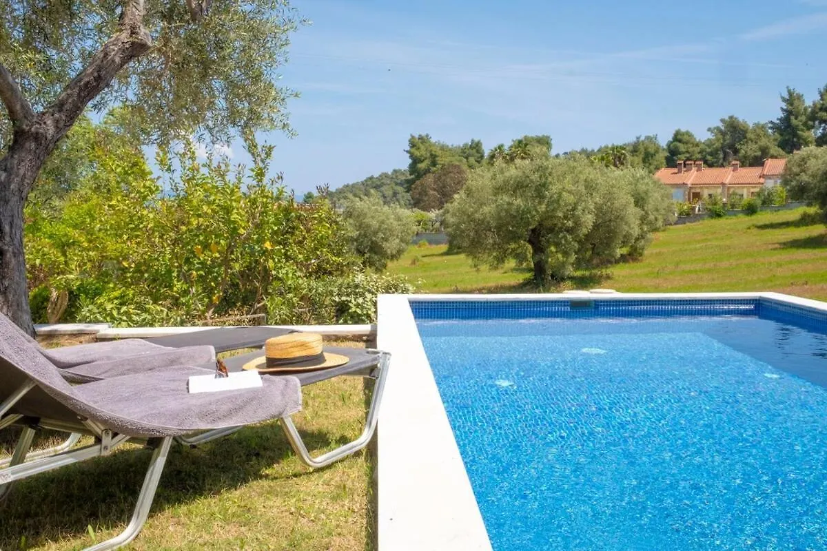 פאליאורי Md Pool Villa In Chroussos By Halkidiki Villas 0*,  יוון